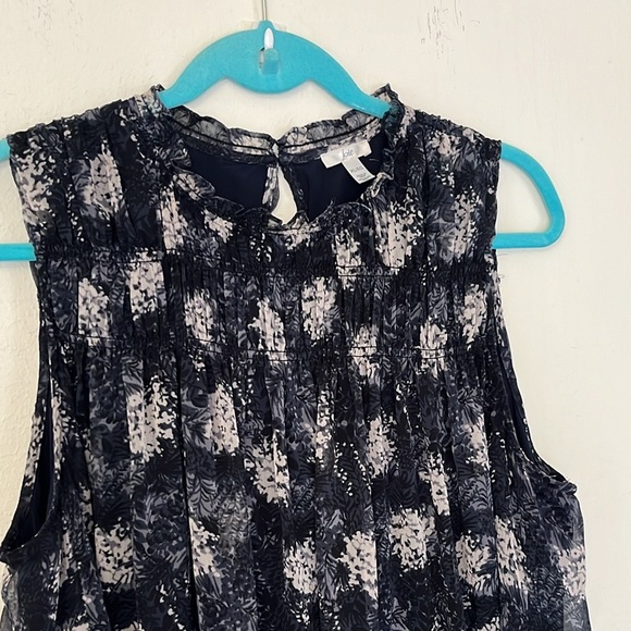 JOLIE BLACK GREY BALTIC PRINT LIGHTWEIGHT WOMENS DRESS SIZE XL - Picture 4 of 8